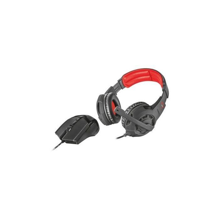 Pack Gaming Trust Gaming GXT 784/ Auriculares con Micrófono + Ratón Óptico 4 Pack Gaming Trust Gaming GXT 784/ Auriculares con Micrófono + Ratón Óptico 4