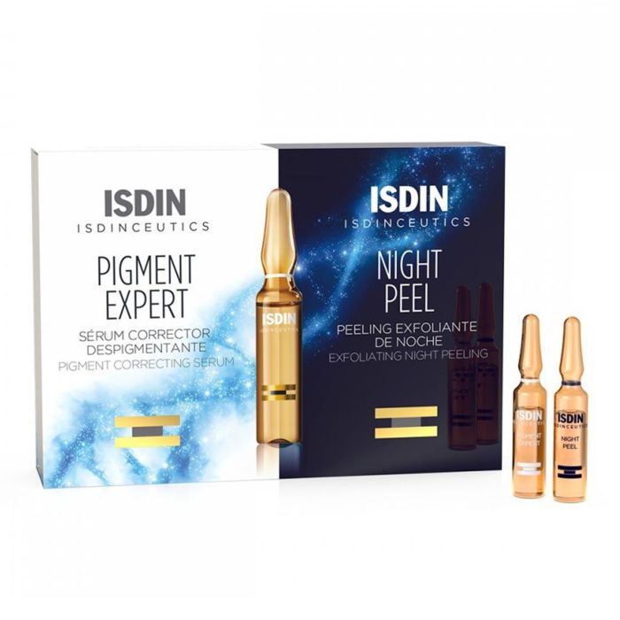 Isdin Isdin isdinceutics 1un + exfoliante de noche tratamiento 10 ampollas Isdin Isdin isdinceutics 1un + exfoliante de noche tratamiento 10 ampollas