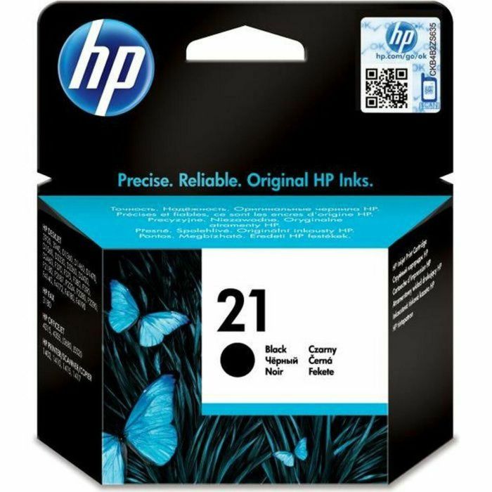 Hp Tinta Negro Deskjet 3920-3940 Psc 1410 Nº 21 1