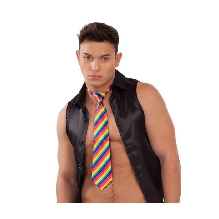 Corbata rainbow 42 cm Corbata rainbow 42 cm