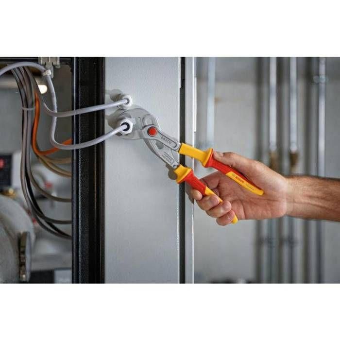Bosch AAAKE92943 Alicates Multiagarre VDE 250 mm Certificados 1000V con Aislamiento de TPU Ergonómicos 2 Bosch AAAKE92943 Alicates Multiagarre VDE 250 mm Certificados 1000V con Aislamiento de TPU Ergonómicos 2