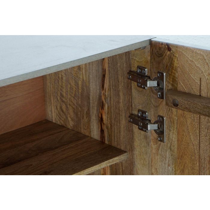 Buffet DKD Home Decor Gris Dorado 45 x 75 x 160 cm 5 Buffet DKD Home Decor Gris Dorado 45 x 75 x 160 cm 5