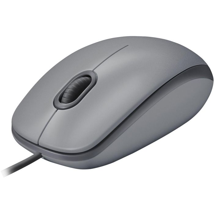 Logitech M110 Ratón Silencioso con Cable USB. Confort ambidiestro de tamaño completo, clic con más del 90% de reducción de ruido. 1 Logitech M110 Ratón Silencioso con Cable USB. Confort ambidiestro de tamaño completo, clic con más del 90% de reducción de ruido. 1
