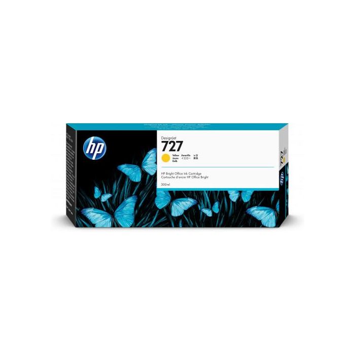 Hp Designjet T1500-T920 Cartucho Amarillo Nº727