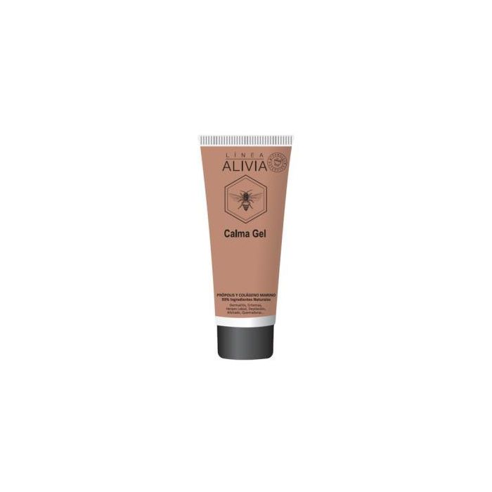 LINEA ALIVIA Calma Gel con Propóleo y Colágeno Marino 100ml – Hidratante y Regenerador para Piel Irritada y Agredida