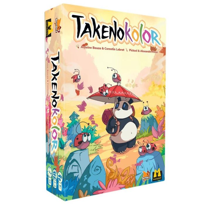 Juegos Takenokolor TAK03ES Juego de Mesa Familiar para 2-4 Jugadores, Temática Jardín de Bambú, Español, 6+ Años