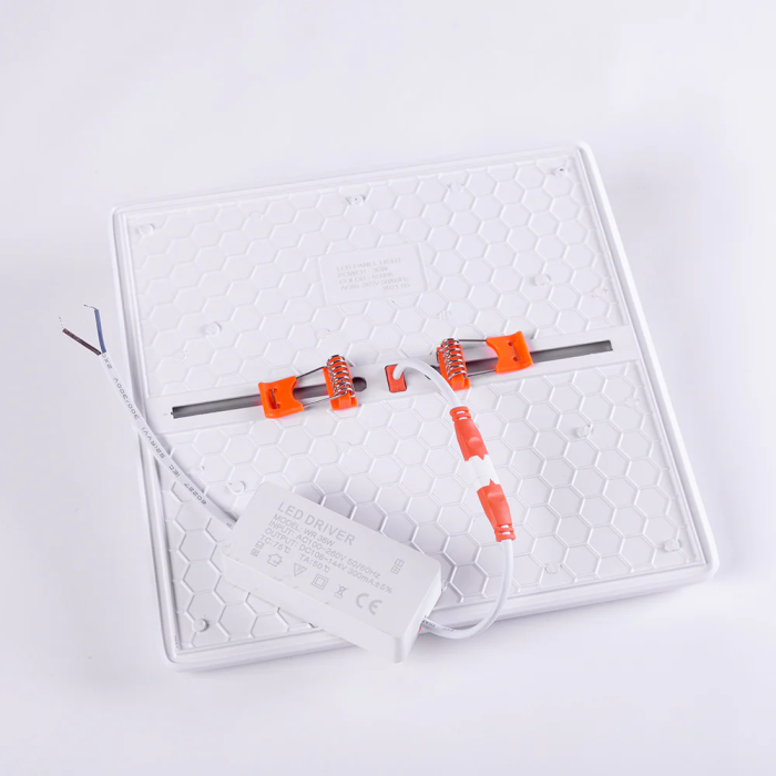 Foco Downlight Empotrable LED 36W 3600Lm Blanco Cálido 2700K Rectangular Corte Variable HO-FWWB-F-36W-WW 5