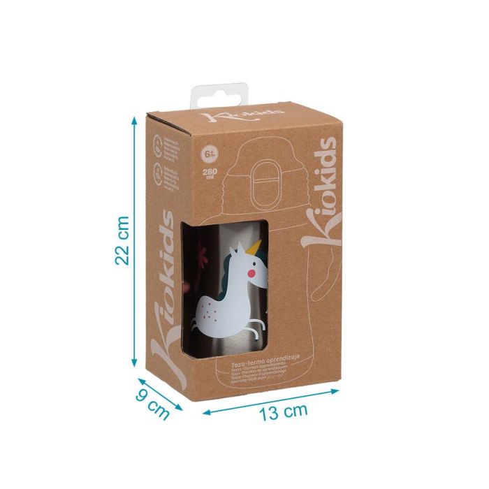 Botella Entrenamiento Unicornio Rosa 280 mL Acero Inoxidable 280 mL 5 Botella Entrenamiento Unicornio Rosa 280 mL Acero Inoxidable 280 mL 5