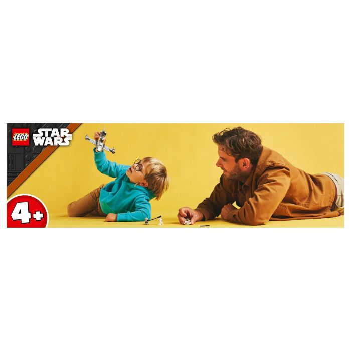 Lego Star Wars Caza Estelar N-1 de Mando y Grogu 75410 con 3 Personajes LEGO