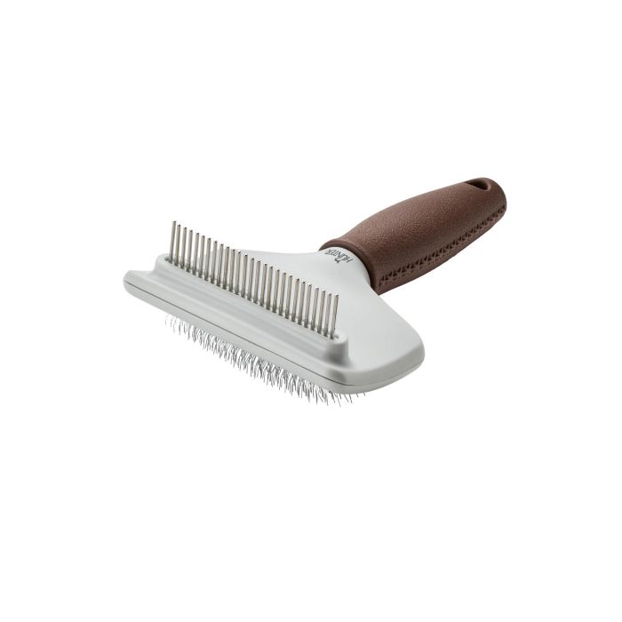 Hunter Cepillo Combinado Cardar y Peinar Perros y Gatos Talla M, Dientes Giratorios, Púas Acero Inoxidable, Elimina Enredos y Pelo Muerto 1 Hunter Cepillo Combinado Cardar y Peinar Perros y Gatos Talla M, Dientes Giratorios, Púas Acero Inoxidable, Elimina Enredos y Pelo Muerto 1