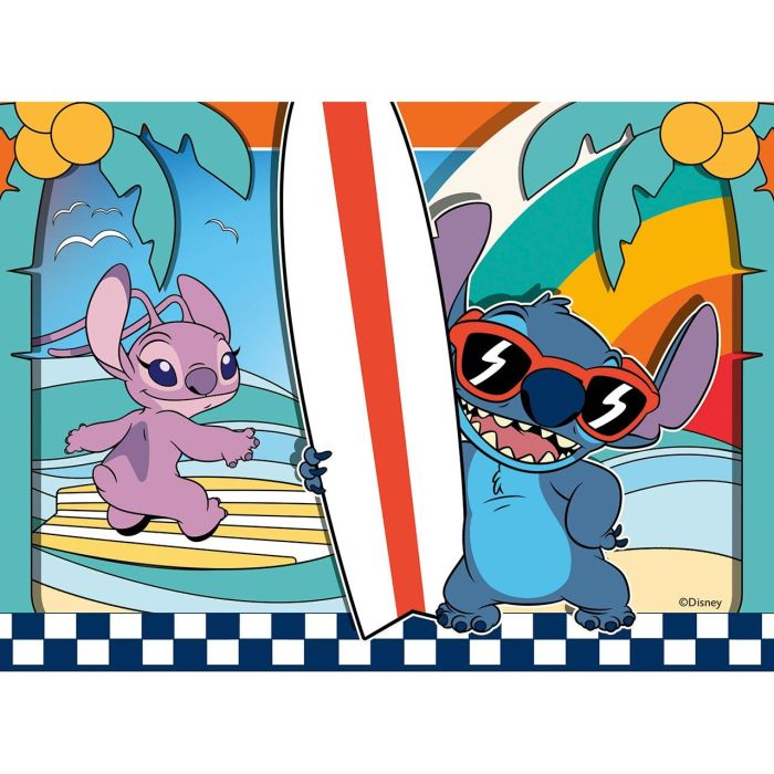 Puzzle 4 Formas Stitch 12004106 Ravensburger 4 Puzzle 4 Formas Stitch 12004106 Ravensburger 4