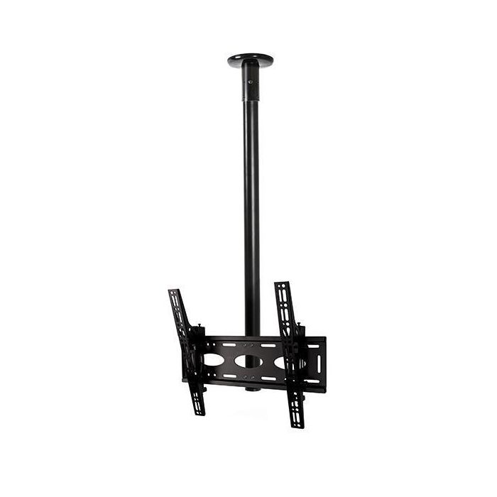 B-Tech Universal Flat Screen Ceiling Mount with Tilt, 1 m, 39" - 65", max 50 kg, VESA 600x400, Black B-Tech Universal Flat Screen Ceiling Mount with Tilt, 1 m, 39" - 65", max 50 kg, VESA 600x400, Black