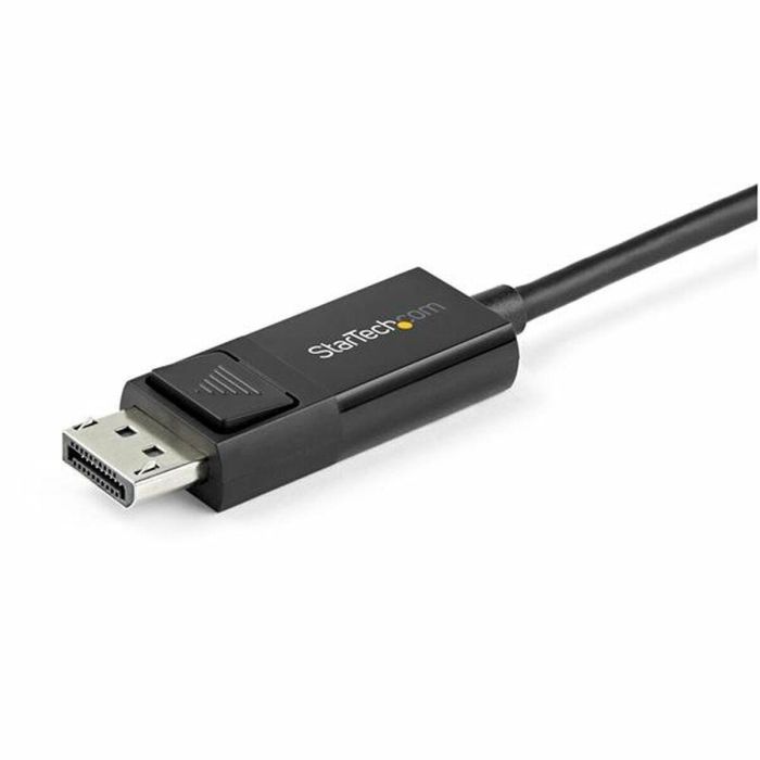 Adaptador USB C a DisplayPort Startech CDP2DP2MBD Negro 1 Adaptador USB C a DisplayPort Startech CDP2DP2MBD Negro 1
