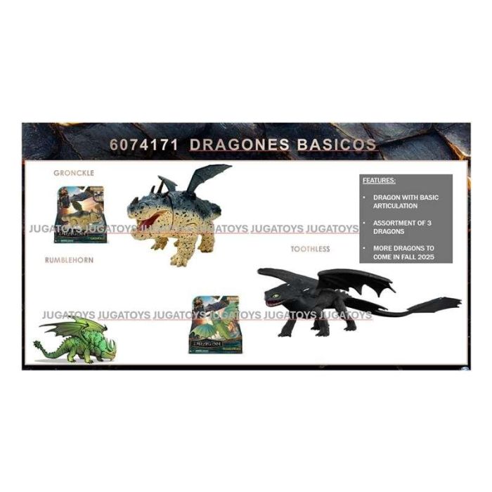 Dragones básicos 20.32x17,78x7,59 cm - modelos surtidos 4 Dragones básicos 20.32x17,78x7,59 cm - modelos surtidos 4