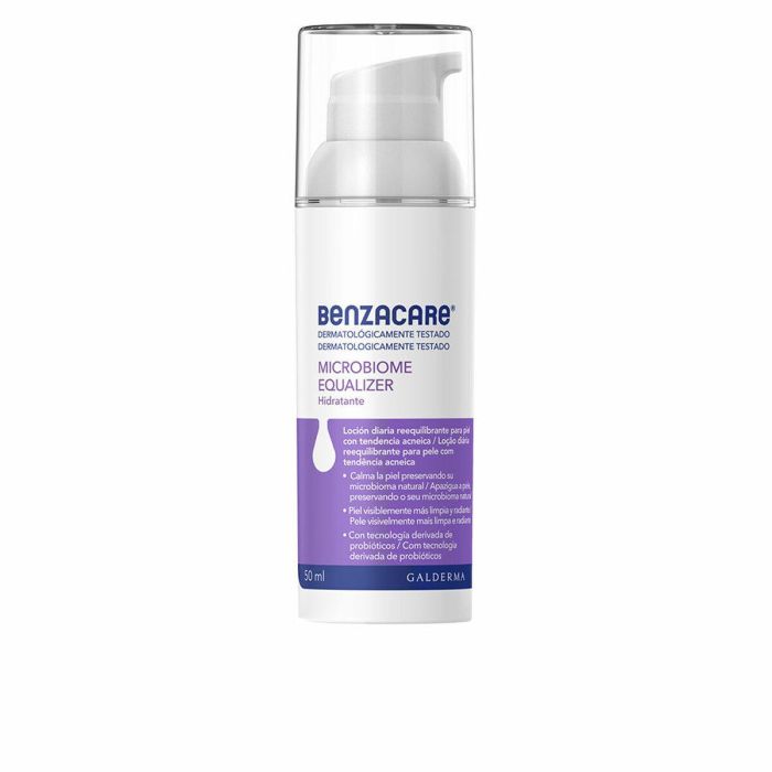 Benzacare Microbiome Equalizer loción diaria reequilibrante para pieles con tendencia acneica 50 ml