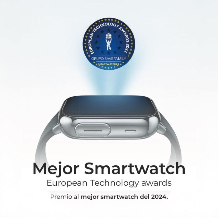 Smartwatch SaveFamily Azul 40 mm Negro