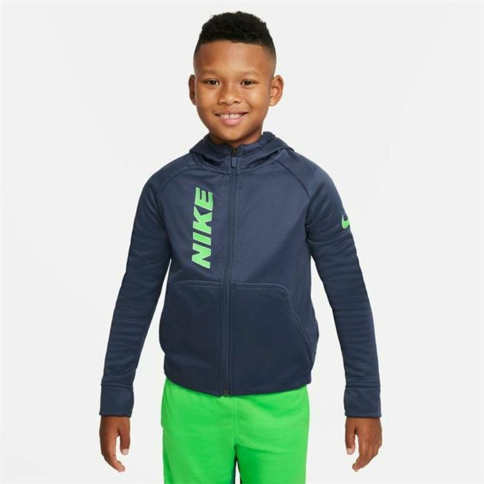 Chaqueta Deportiva para Niños Nike Azul 1 Chaqueta Deportiva para Niños Nike Azul 1
