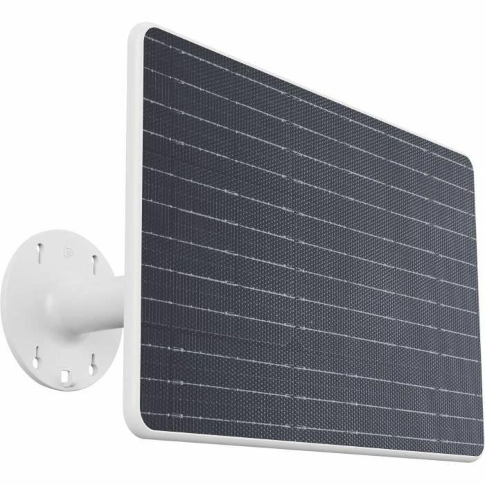 Ezviz EZV1722562713111 Panel Solar 12W con Batería Incorporada, Puerto de Carga Dual, IP65, Bluetooth