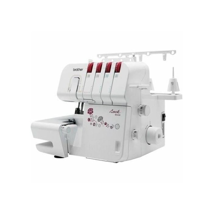 Brother M343D Overlock de 2 Agujas, Brazo Libre, Iluminación LED, Diferencial Ajustable, Roscado Simplificado y Cuchilla Retráctil 0 Brother M343D Overlock de 2 Agujas, Brazo Libre, Iluminación LED, Diferencial Ajustable, Roscado Simplificado y Cuchilla Retráctil 0