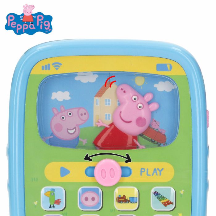 Teléfono de Aprendizaje Peppa Pig (6 Unidades) 1