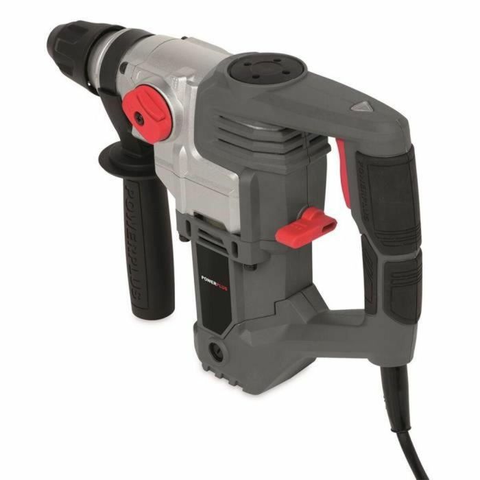 Powerplus POWE10060 Martillo Rotativo 3 Funciones: Taladro Percutor, Perforador y Perforación 900W SDS Plus 4.2J 26mm Hormigón 2 Powerplus POWE10060 Martillo Rotativo 3 Funciones: Taladro Percutor, Perforador y Perforación 900W SDS Plus 4.2J 26mm Hormigón 2