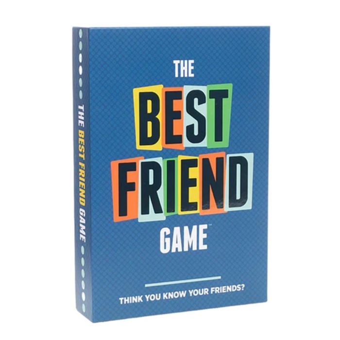 The Best Friend Game Juego de Mesa con 250 Preguntas para Amigos y Familias