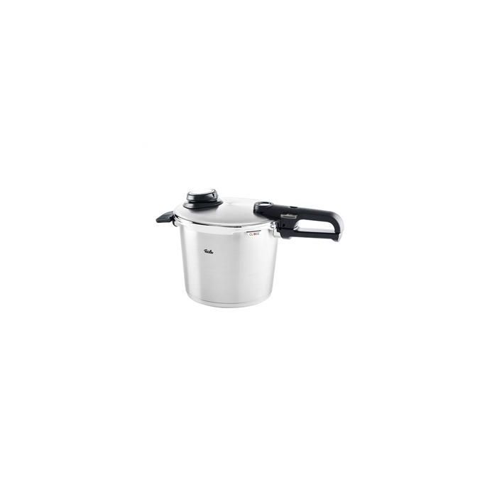 Vitavit 622-412-06-070/0 Olla a Presión Premium 6L con Cestillo y Trípode, Apta para Inducción, Superficie Novogrill Vitavit 622-412-06-070/0 Olla a Presión Premium 6L con Cestillo y Trípode, Apta para Inducción, Superficie Novogrill