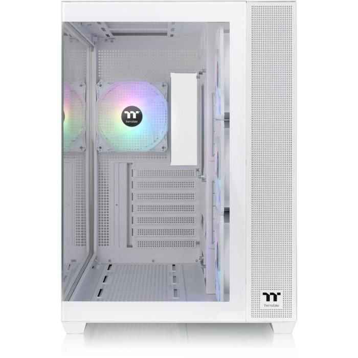 Caja PC - THERMALTAKE - View 380 TG ARGB Snow - Semitorre - ATX - Cristal templado - Blanco 3