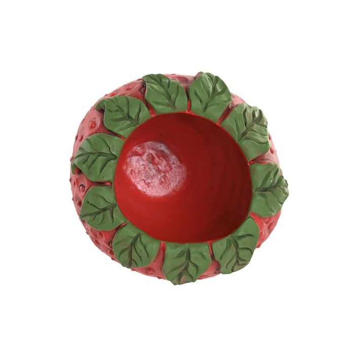 Jarron Tropical DKD Home Decor Rojo Verde 17 x 21 x 17 cm (4 Unidades) 2 Jarron Tropical DKD Home Decor Rojo Verde 17 x 21 x 17 cm (4 Unidades) 2