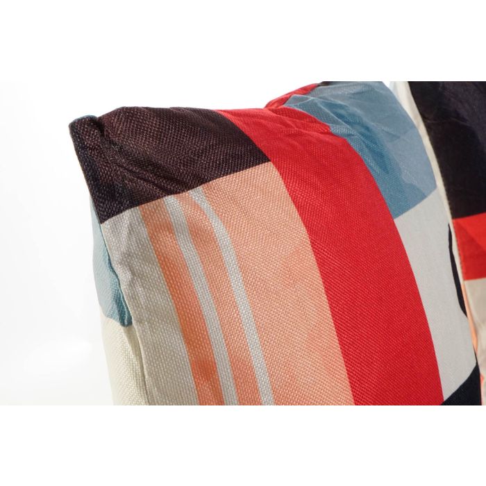 DKD Home Decor Cojin Decorativo Moderno de Salon Multicolor 45x45 cm Grosor 10 cm Poliester con Cremallera - Pack 4 Unidades Surtidas 1 DKD Home Decor Cojin Decorativo Moderno de Salon Multicolor 45x45 cm Grosor 10 cm Poliester con Cremallera - Pack 4 Unidades Surtidas 1