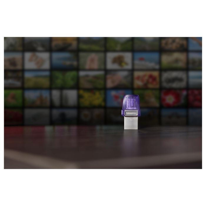Kingston DTDUO3CG3/256GB Pendrive 256GB USB3.2 MicroDuo 3C Dual Type-C y Type-A 200MB/s 10