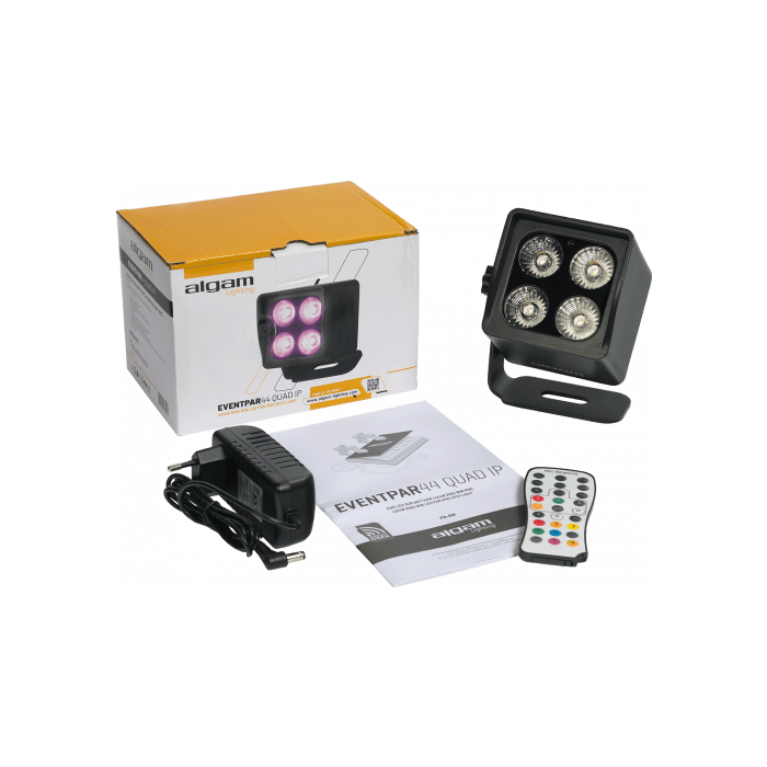 Foco Par Led 4X4W  Rgb Ip65 Con Batería Y W-Dmx 3