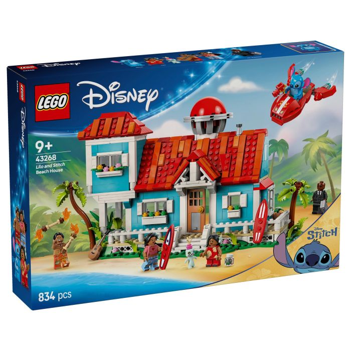 LEGO 43268 Casa de playa de Disney Lilo & Stitch para niños y fans 25
