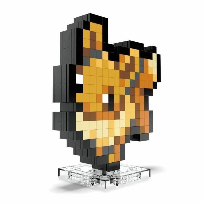 Mega-Pokémon-Eevee-Retro Pixel Art Juego de construcción de 323 piezas - MEGA Pokémon - HTH78 4