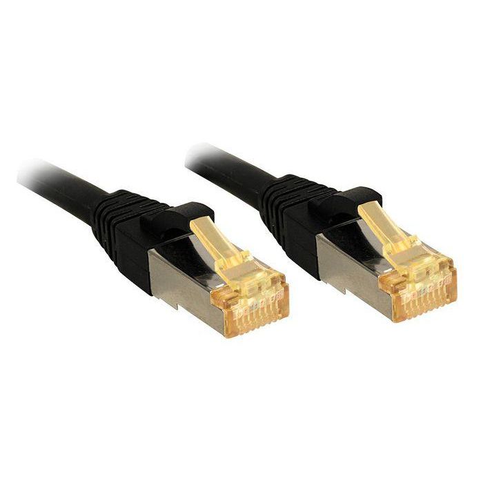 Lindy 2m RJ45 S/FTP LSZH Network Cable, Black Lindy 2m RJ45 S/FTP LSZH Network Cable, Black