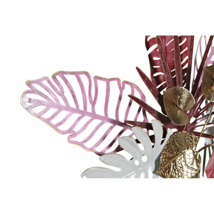 Decoración de Pared DKD Home Decor Metal Flores (66 x 13 x 74 cm) 2 Decoración de Pared DKD Home Decor Metal Flores (66 x 13 x 74 cm) 2