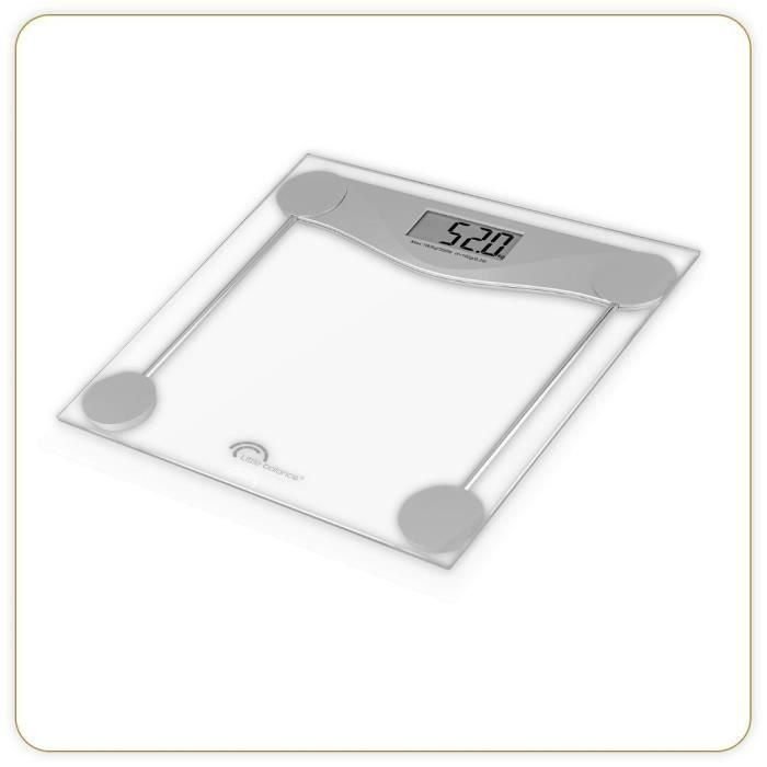 LITTLE BALANCE 8193 SB2 Electrónica, Balanza electrónica, Plataforma de vidrio templado transparente, 160 kg / 100 g, Transparente 1 LITTLE BALANCE 8193 SB2 Electrónica, Balanza electrónica, Plataforma de vidrio templado transparente, 160 kg / 100 g, Transparente 1