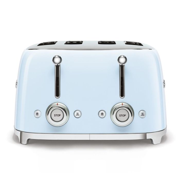 Smeg TSF03PBEU Tostadora 4X4 Estilo Años 50 Azul Pastel 2