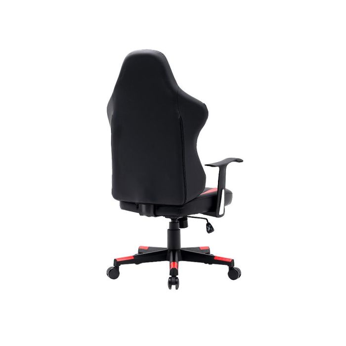 Silla Q-Connect Gaming Orvieto Simil Piel Base Metalica Alt Max 1200 Anc 650 Prof 650 mm Ruedas Premium Negro Rojo 5