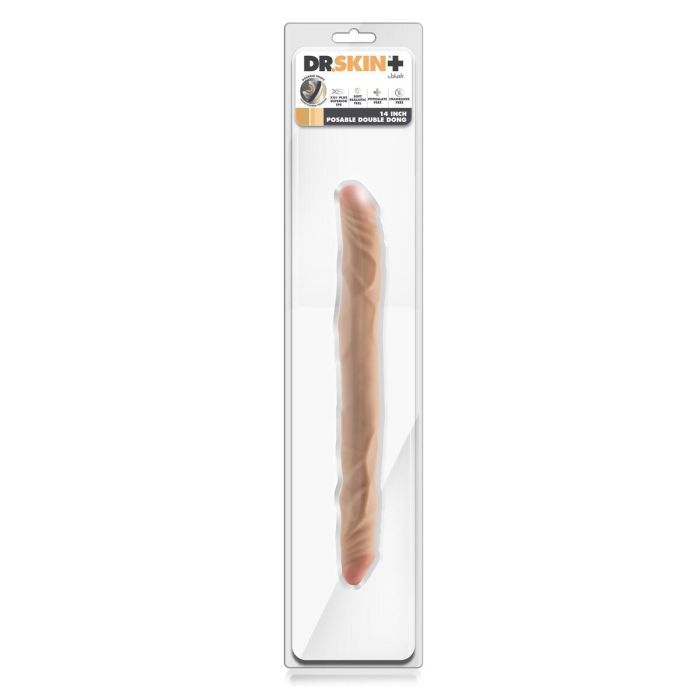 Consolador de Doble Penetración Blush Dr Skin Carne 1