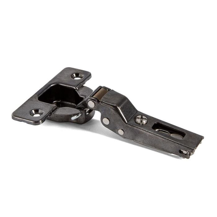 Salice S200 Bisagra Codo Acodado 110º Ø35mm Acabado Titanio Silentia+ Cierre Amortiguado Doble Pistón Made in Italia