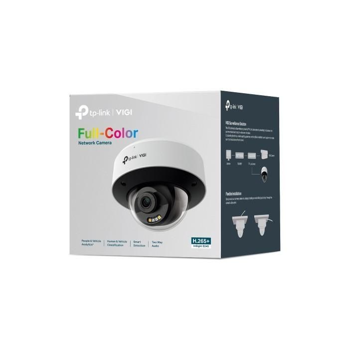 TP-Link InSight S245 (4mm) Cámara de Seguridad IP 4MP Full-Color Exterior, IP67/IK10, WDR 3 TP-Link InSight S245 (4mm) Cámara de Seguridad IP 4MP Full-Color Exterior, IP67/IK10, WDR 3