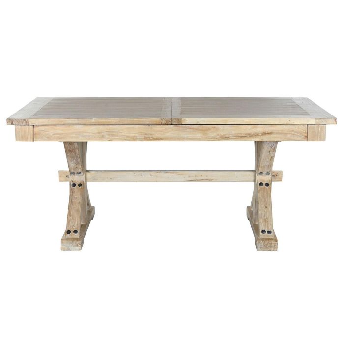 Mesa de Comedor Home ESPRIT Natural Madera Reciclada Madera de olmo 180 x 90 x 76 cm 1