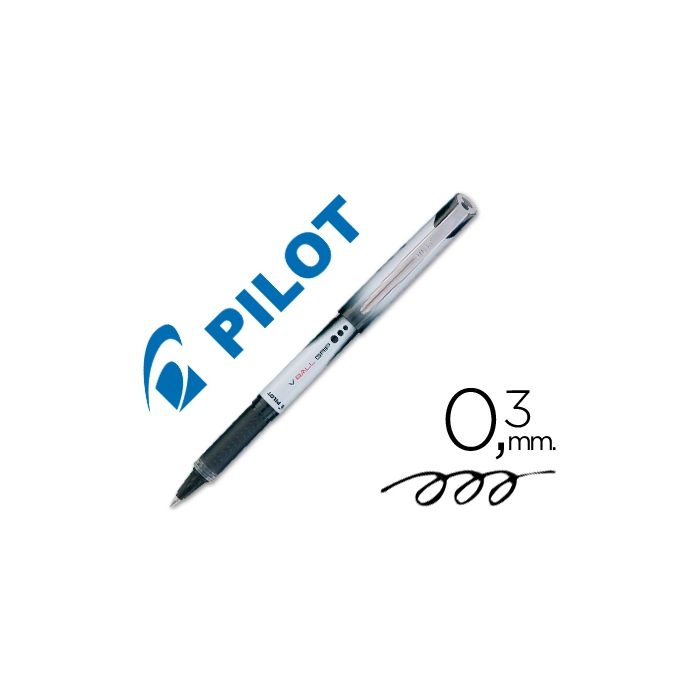 Pilot Rotulador Roller V-Ball Grip Negro 0.5 mm 0 Pilot Rotulador Roller V-Ball Grip Negro 0.5 mm 0