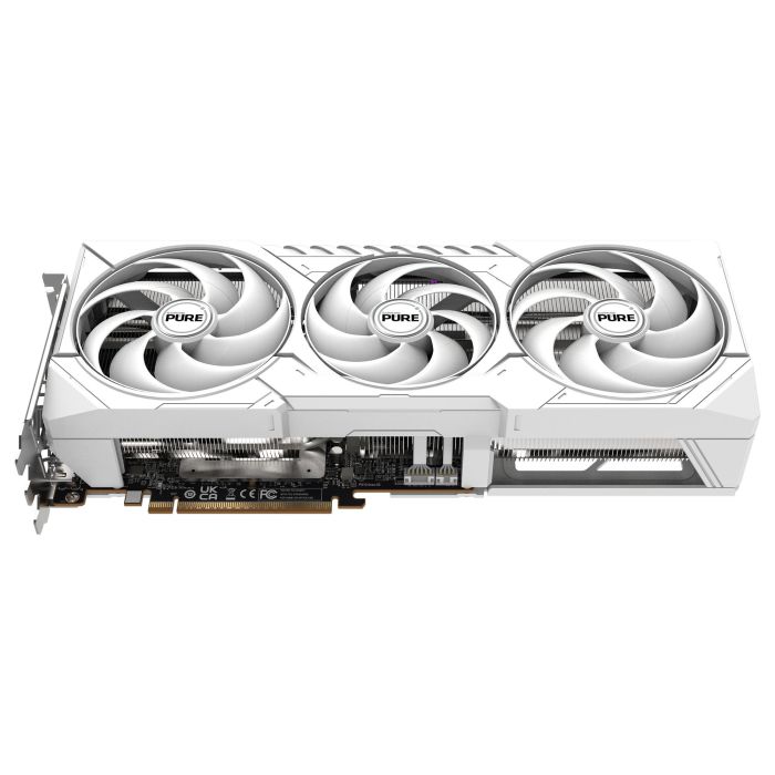 Sapphire RX 9070 16GB GDDR6 Tarjeta Gráfica 3 Ventiladores Blanca