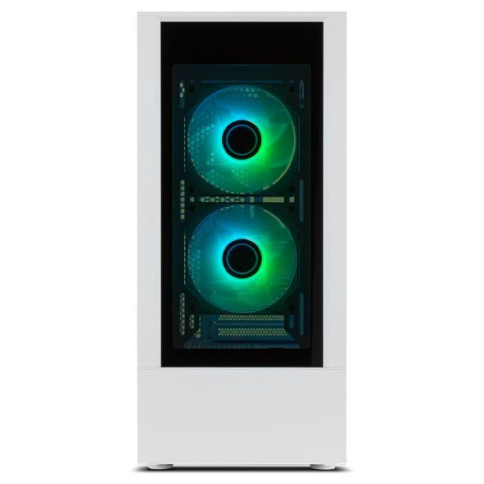 Nox Caja Gaming Semitorre Hummer Nemesis NXHUMMERNMSSWH Blanca con Cristal Templado y ARGB 6