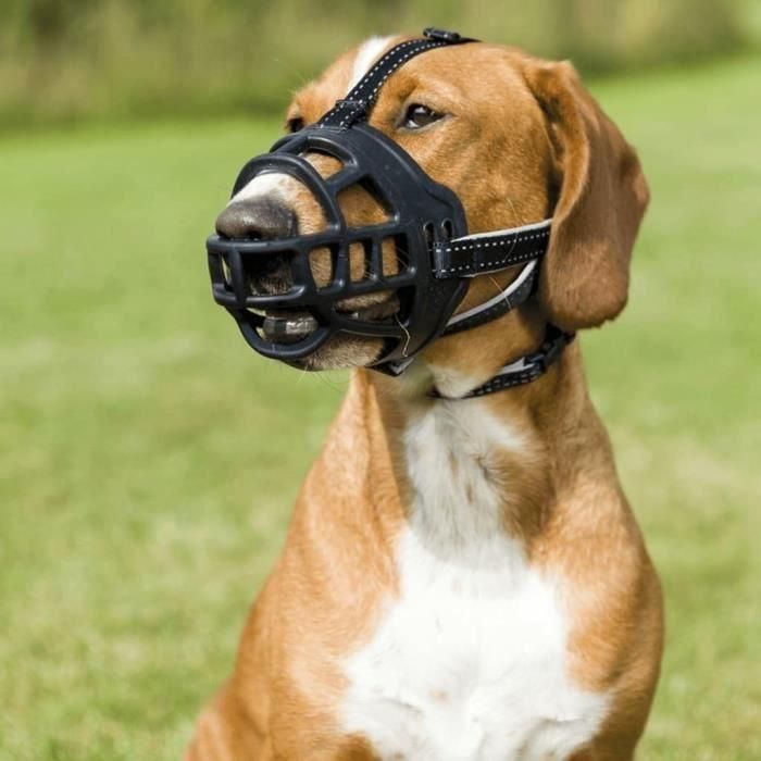TRIXIE Muzzle Bozal Flex - Goma - Talla M/L - Negro 3 TRIXIE Muzzle Bozal Flex - Goma - Talla M/L - Negro 3