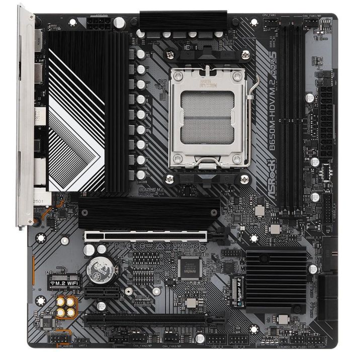 ASRock B650M-HDV/M.2 Placa Base micro ATX Socket AM5 AMD B650 DDR5 M.2 SATA III para Ryzen 7 2 ASRock B650M-HDV/M.2 Placa Base micro ATX Socket AM5 AMD B650 DDR5 M.2 SATA III para Ryzen 7 2