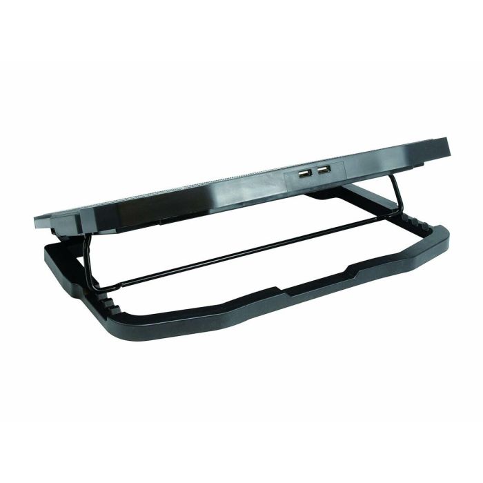 Conceptronic Thana07B Soporte Base Refrigeración para Portátiles hasta 17", 2 Ventiladores 125mm, Negro con Iluminación Azul 2 Conceptronic Thana07B Soporte Base Refrigeración para Portátiles hasta 17", 2 Ventiladores 125mm, Negro con Iluminación Azul 2