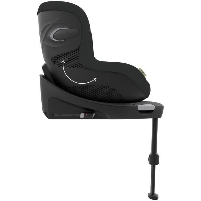 CYBEX Sirona G i-Size Silla de Coche - CYB1701908075426 - Fabric Plus - Negro Luna 2